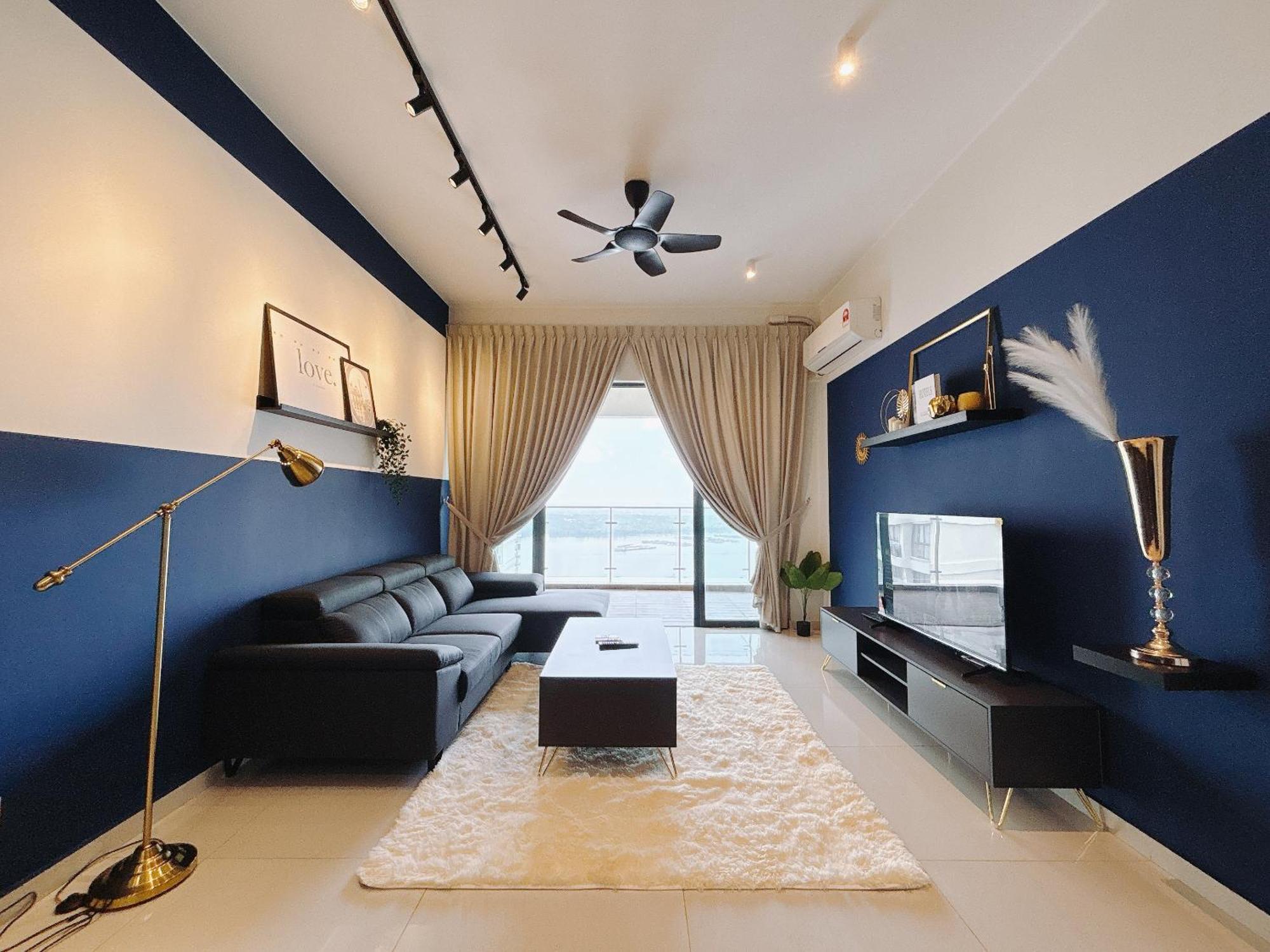 Country Garden Danga Bay By Lions Bay Apartman Johor Bahru Szoba fotó