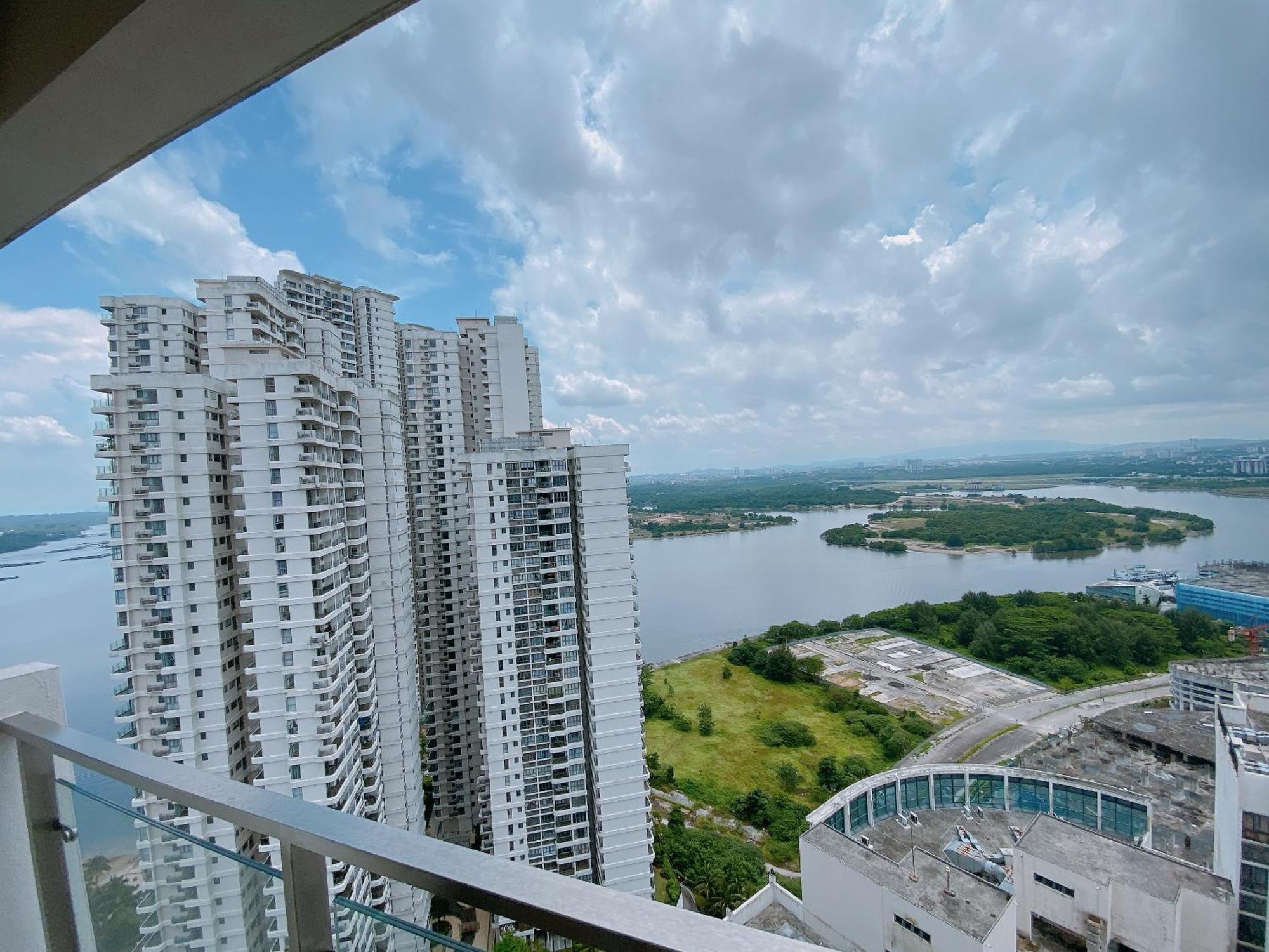 Country Garden Danga Bay By Lions Bay Apartman Johor Bahru Szoba fotó