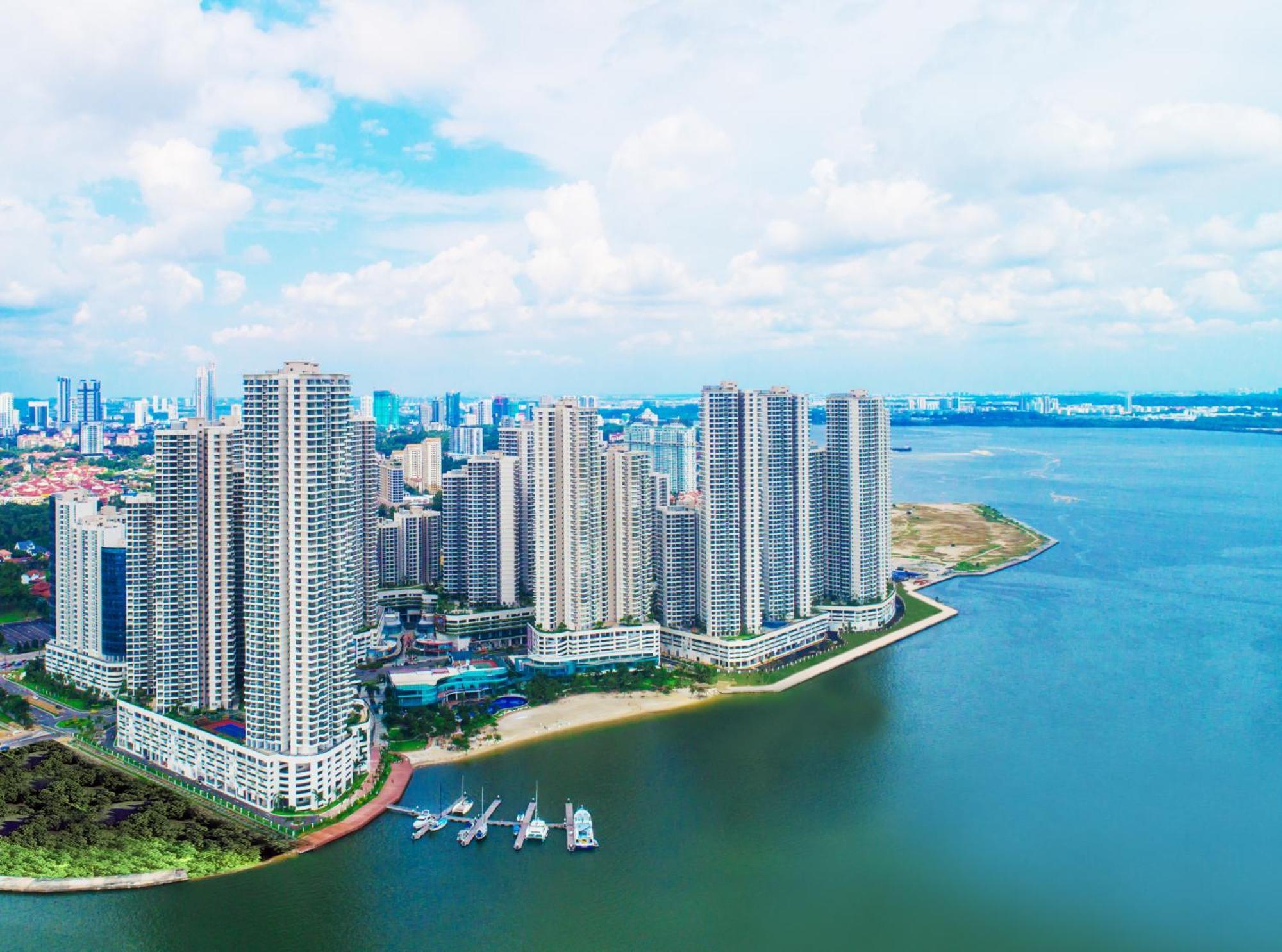 Country Garden Danga Bay By Lions Bay Apartman Johor Bahru Kültér fotó