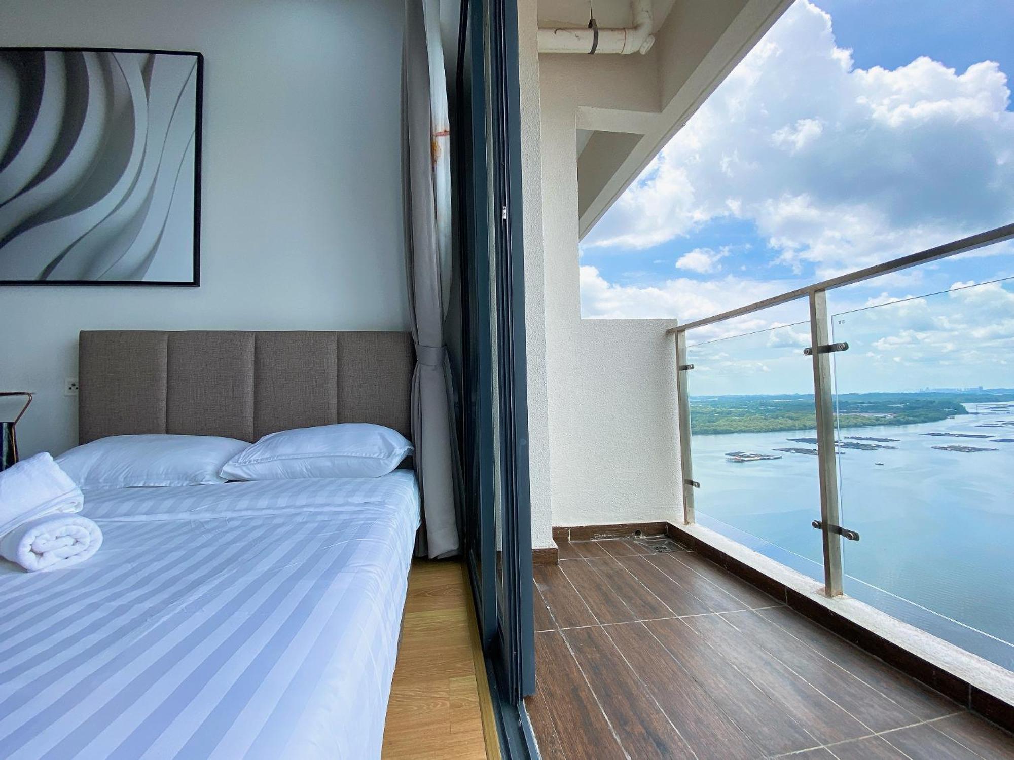 Country Garden Danga Bay By Lions Bay Apartman Johor Bahru Szoba fotó